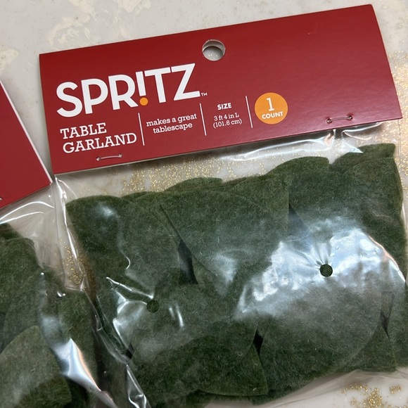 Spritz table garland pack of 2 - Picture 2 of 3